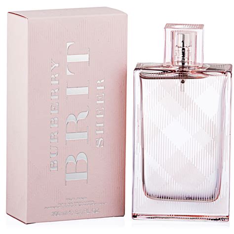 perfume burberry brit sheer feminino|burberry brit sheer 100ml price.